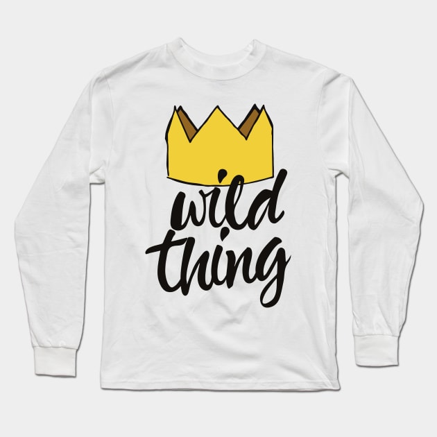 Wild Thing Long Sleeve T-Shirt by Elio and the Fox